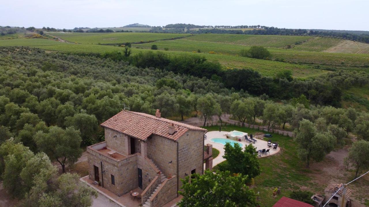Agriturismo Tenuta Roccaccia Pitigliano Bagian luar foto