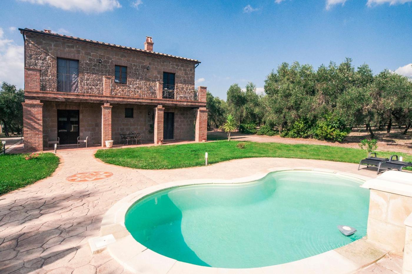 Agriturismo Tenuta Roccaccia Pitigliano Bagian luar foto