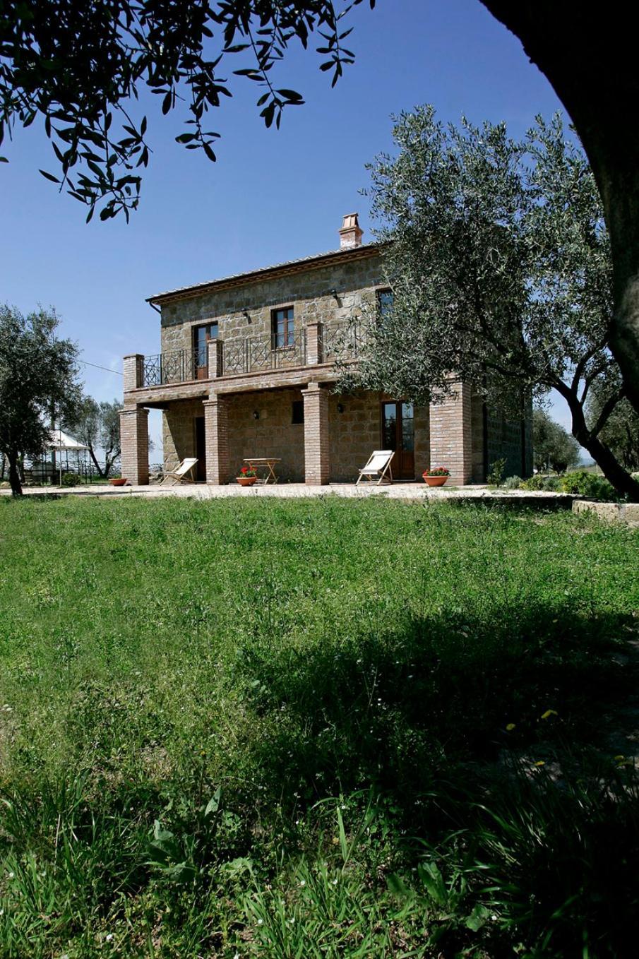Agriturismo Tenuta Roccaccia Pitigliano Bagian luar foto